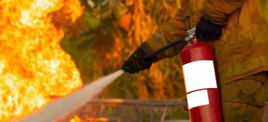 Práctica de uso de extintor VR