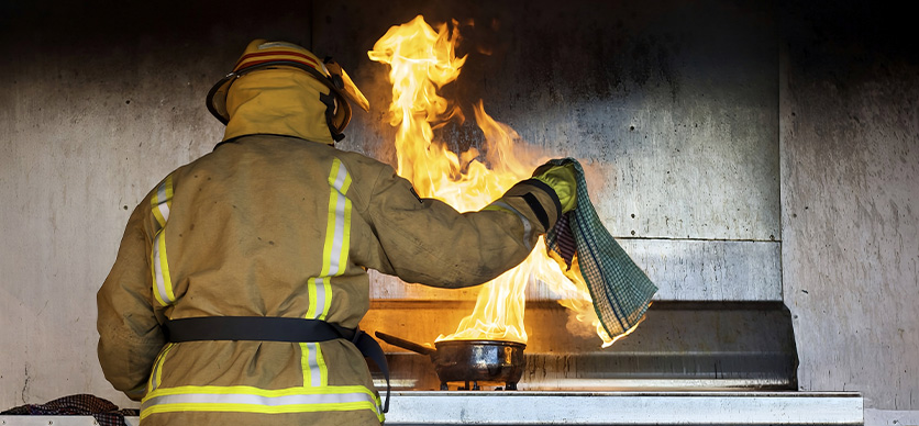 Prevención de incendios en el hogar