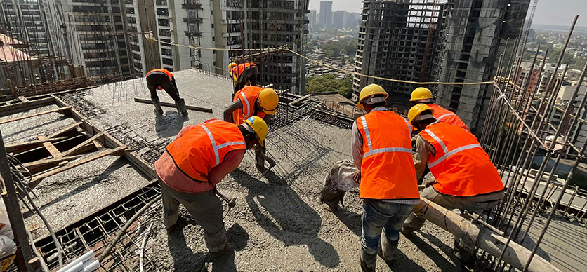 Prevención de riesgos trabajo en altura: Concretero