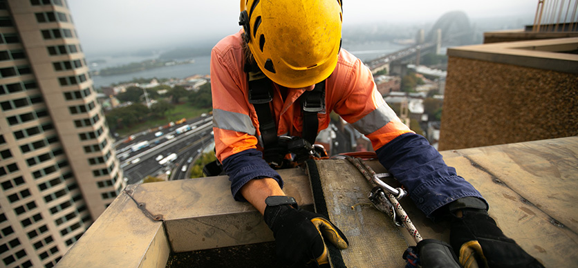 Rescate en trabajos en altura