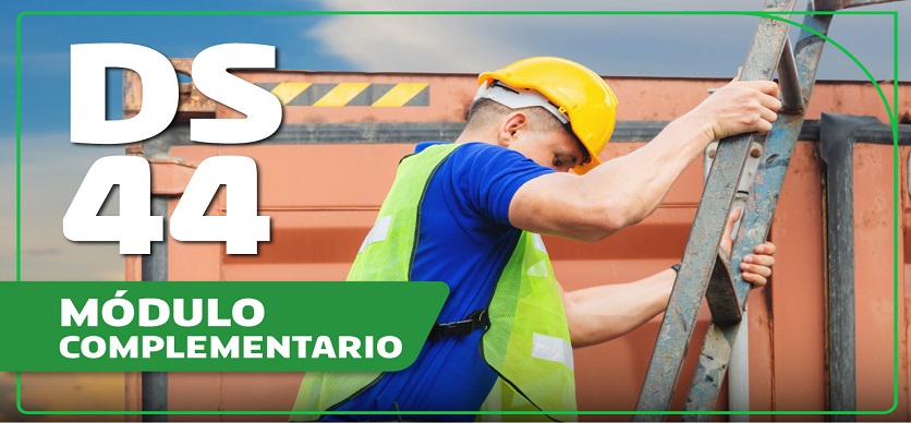 Trabajo en altura menor a 1,8 metros - módulo complementario de acuerdo al DS° 44 para personas trabajadoras 