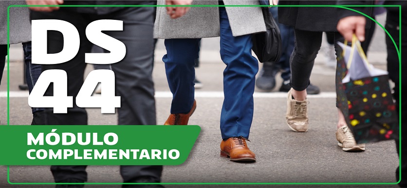 Desplazamiento operacional - Módulo complementario de acuerdo al DS° 44 para personas trabajadoras