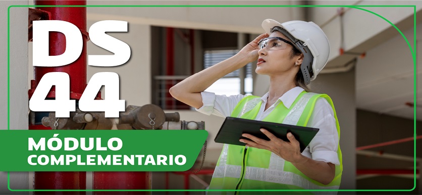 Inspecciones de seguridad - Módulo complementario de acuerdo al DS° 44 para personas trabajadora