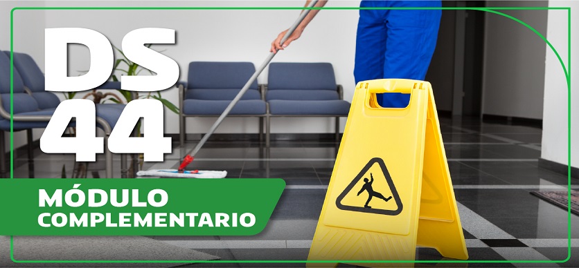 Trabajos de limpieza y aseo - Módulo complementario de acuerdo al DS° 44 para personas trabajadoras