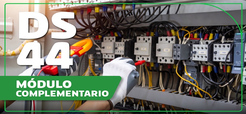 Instalaciones eléctricas - Módulo complementario de acuerdo al DS° 44 para personas trabajadoras