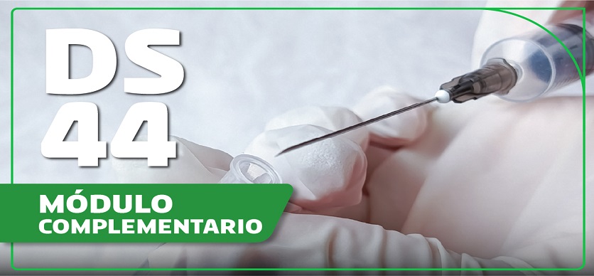 Manejo de material cortopunzante - Módulo complementario de acuerdo al DS° 44 para personas trabajadora