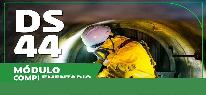 Trabajo en espacios confinados - Módulo complementario de acuerdo al DS° 44 para personas trabajadoras 