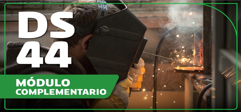 Trabajo con soldadura - Módulo complementario de acuerdo al DS° 44 para personas trabajadora