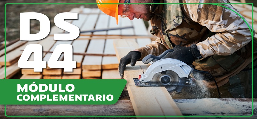 Máquinas portátiles - Módulo complementario de acuerdo al DS° 44 para personas trabajadoras